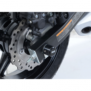 R&G SP0073BK Swingarm Protectors for Kawasaki Z125 PRO (2017-current)