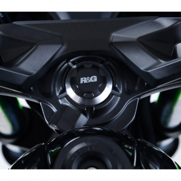 view R&G YTI0008BK Top Yoke Plug for Kawasaki Ninja 650 (2017-current)