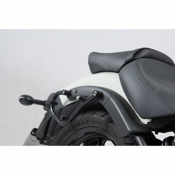 view Sw-Motech HTA.08.855.10000 Legend Gear SLC Left Side Carrier for Vulcan S (2015-)