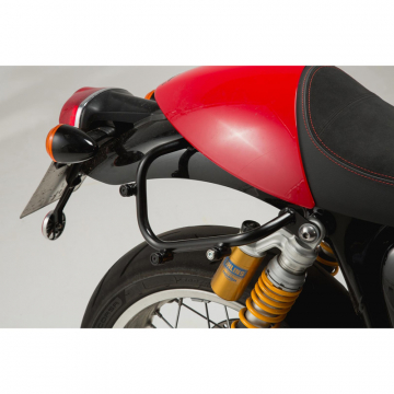 view Sw-Motech HTA.11.795.10000 Legend Gear SLC Side Carrier, Left On Triumph Thruxton 1200 2016