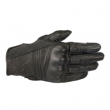 view Alpinestars Mustang V2 Leather Gloves, Black