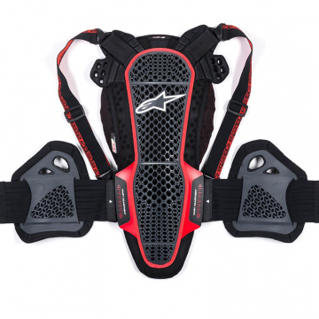 view Alpinestars Nucleon KR-3 Protector, Smoke Black/Red