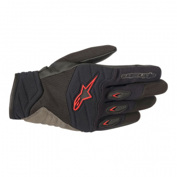 view Alpinestars Shore Gloves, Black/Red