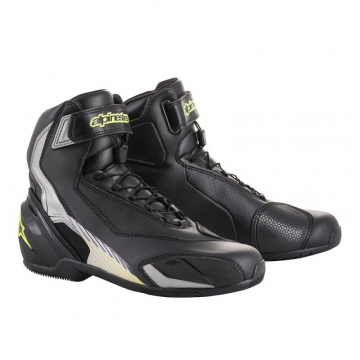 Alpinestars SP-1 V2 Riding Shoes, Black/Silver/Yellow