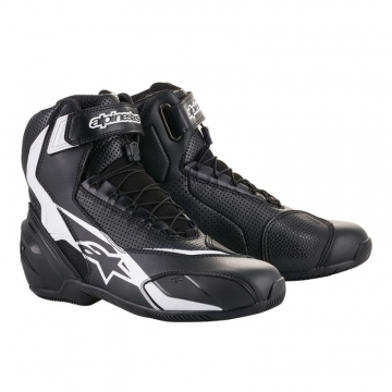 Alpinestars SP-1 V2 Vented Riding Shoes, Black/White