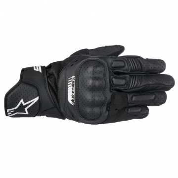 view Alpinestars SP-5 Leather Gloves, Black