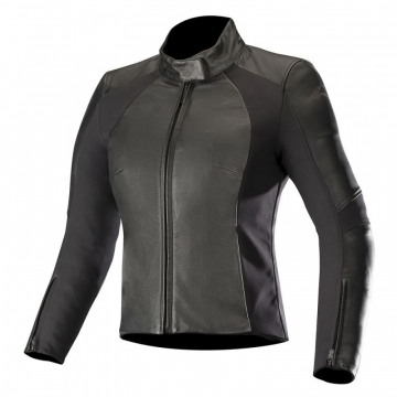 view Alpinestars Vika V2 Leather Women's Jacket, Black