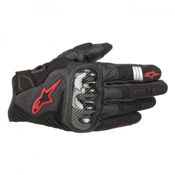 view Alpinestars SMX-1 Air V2 Gloves, Black/Red