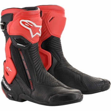 Alpinestars SMX Plus Vented Boots, Black/Red