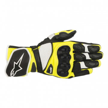 view Alpinestars SP-1 V2 Gloves, Black/White/Yellow