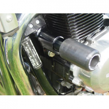 view R&G CP0111BL Classic Style Frame Sliders for Suzuki GSX1400 (2001-2008)