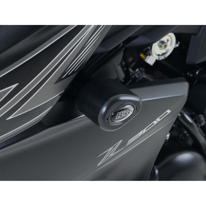 R&G CP0402BL Aero Crash Protectors for Kawasaki Z300 (2015
