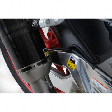 view R&G CSG0001C Carbon Fibre Swingarm Guard RHS RSV-4 RR/RF (2015-) /  V4 Tuono R (2015-)