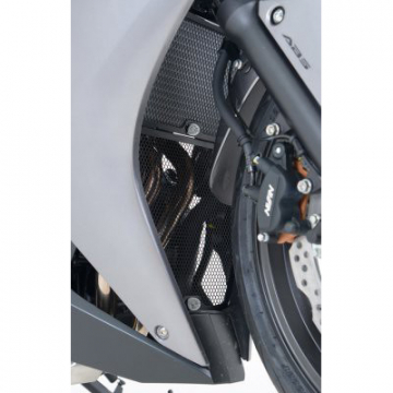 view R&G DG0015BK Downpipe Grille for Honda CBR500R (2013-2015)