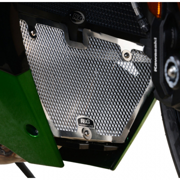 view R&G DG0028BK Downpipe Grille, Black for Kawasaki Ninja H2 SX (2018-)