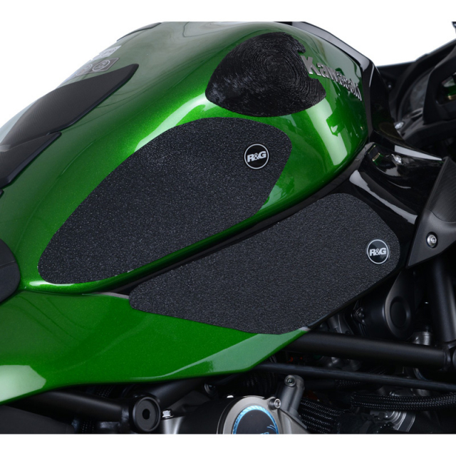 R&G EZRG434BL Tank Traction Grips, 4-Piece for Kawasaki Ninja H2