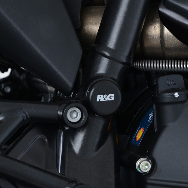 R&G FI0146BK Frame Plug Kit for Ducati Dessert Sled (2018
