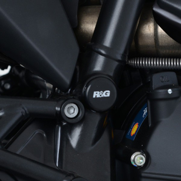R&G FI0146BK Frame Plug Kit for Ducati Dessert Sled (2018-)