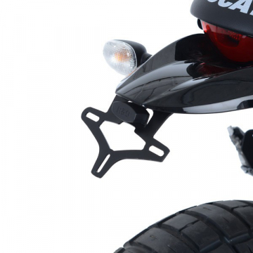 view R&G LP0255BK Tail Tidy for Ducati Desert Sled (2017-)