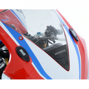 view R&G MBP0007BK Mirror Blanking Plates for Honda CBR1000RR (2012-2016)