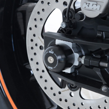 view R&G SP0081BK Swingarm Protectors for KTM 790 Duke (2018-)