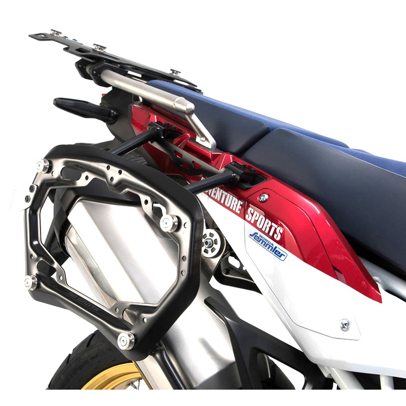 SW-Motech KFT.01.070.70000/B valigie Trax Adventure nere e telaietti