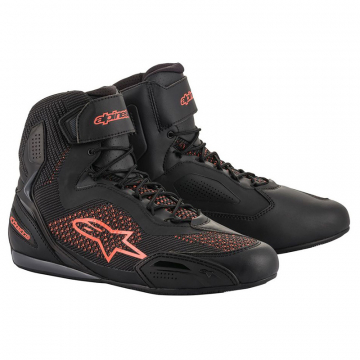 Alpinestars Faster-3 Rideknit Shoes, Black/Red