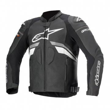 view Alpinestars GP Plus R V3 Airflow Leather Jacket, Black/Grey/White