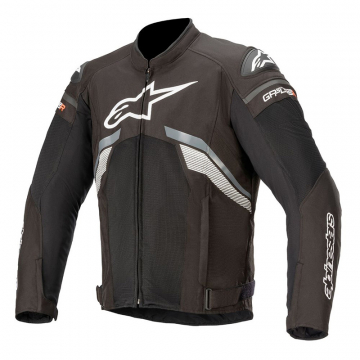 view Alpinestars T-GP Plus R V3 Air Jacket, Black/Grey/White