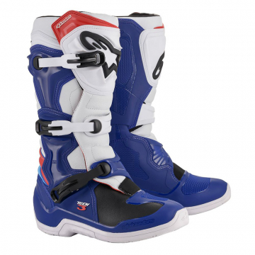 Alpinestars Tech 3 Boots, Blue/White/Red
