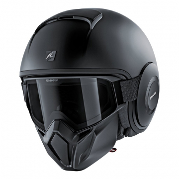 Shark Street-Drak Blank Helmet Matte Black