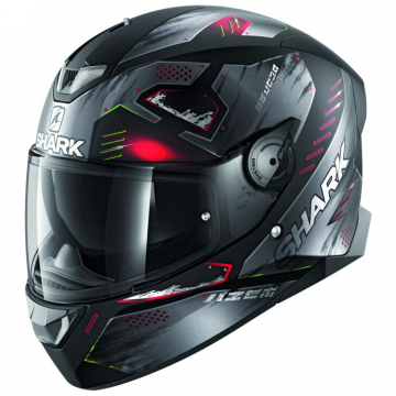 view Shark Skwal 2 Venger Matte Helmet, Black/Anthracite/Red