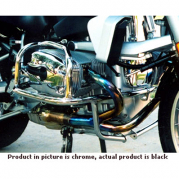 view Hepco & Becker Crashbar / Engine Guard Black - R850R '96-'02 & R1100R