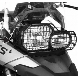 Bmw f800gs headlight guard Clearance