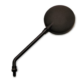 view Emgo Black Long Stem Universal Mirror - 10mm
