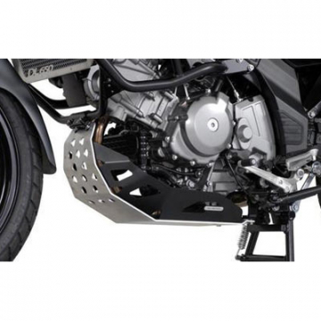 Sw-Motech MSS.05.296.10001/B Aluminum Skid Plate, Black for DL650 V-Strom '04-'11