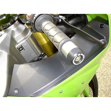 R&G BE0001BK Bar End Sliders for Kawasaki models