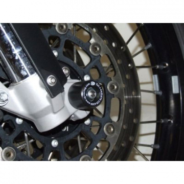 view R&G FP0089BK Front Axle Sliders for BMW F800GS (2008-2018)