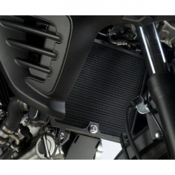 view R&G RAD0112BK Radiator Guard for Suzuki V-Strom DL650 and V-Strom 650XT