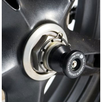 view R&G SS0007BK Rear Axle Sliders for Triumph Speed Triple / Sprint ST / Daytona