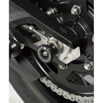 view R&G SS0033BK Rear Axle Sliders for Triumph Tiger 800/900 models