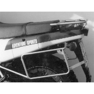 view Hepco & Becker Side Carrier Black - XRV650 Africa Twin