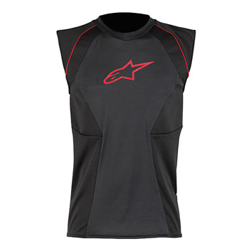 view Alpinestars MX Cooling Vest Black/Red