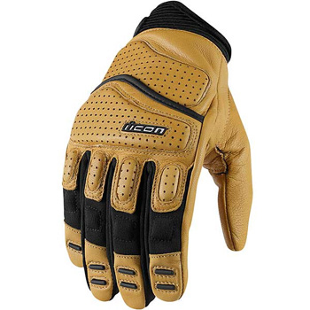 Icon Super Duty 2 Leather Gloves Tan