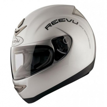 Reevu MSX1 Rear View Motorcycle Helmet - Silver