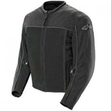 Joe Rocket Velocity Mesh Textile Jacket - Black / Black