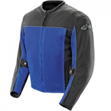 view Joe Rocket Velocity Mesh Textile Jacket - Blue / Black