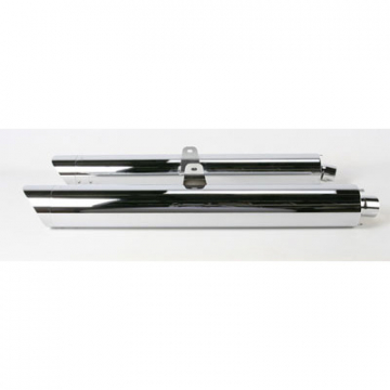 view Cobra 4" Slip-on Mufflers Exhaust - Honda GL1800 Gold Wing 01-up