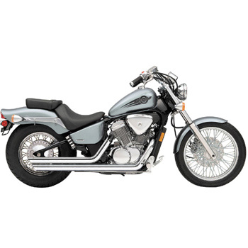 COBRA Streetrod Slashdown Complete Exhaust Shadow VLX600 88-up