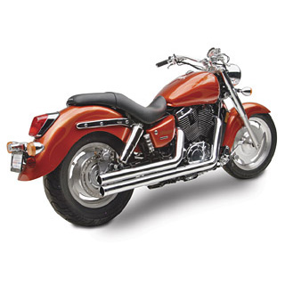 Honda shadow 1100 exhaust hot sale pipes